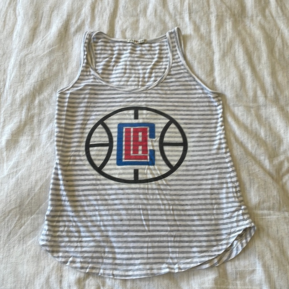 Junk Food Los Angeles Clippers Tank Top